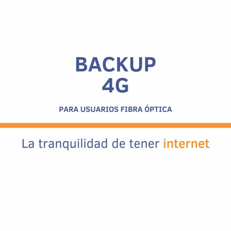 internet backup4G