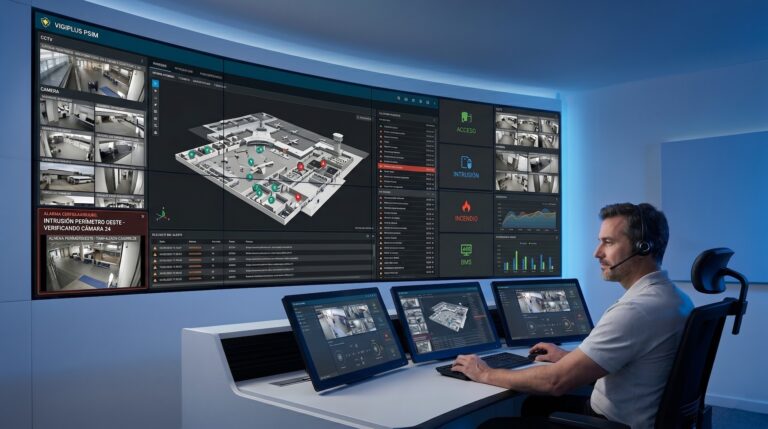 Sistema Vigiplus PSIM de Desico - Plataforma de gesti&oacute;n de seguridad f&iacute;sica